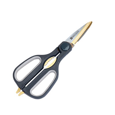 Royalford RF2992 Professional Kitchen Scissor | Stainless Steel | Multipurpose Kitchen Shears with Ergonomic Handle | Rust-Resistant & Long-Lasting Kitchen Scissor