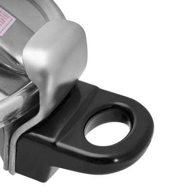 Royalford RF358PC7 7.0 Litre Aluminium Alloy Pressure Cooker | Multi-Safety Device | Extra Thick Body | Handles and Fast | Safe Cooking Performance for Large Families