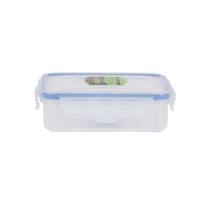 Royalford RF415APB Air-Proof Food Storage Box with Silicone Sealing Ring | Airtight Plastic Container with Secure Locking Clips| Stackable Food Keeper for Kitchen Storage