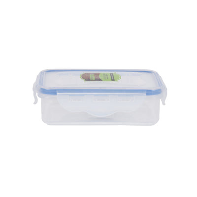 Royalford RF415APB Air-Proof Food Storage Box with Silicone Sealing Ring | Airtight Plastic Container with Secure Locking Clips| Stackable Food Keeper for Kitchen Storage