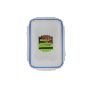 Royalford RF415APB Air-Proof Food Storage Box with Silicone Sealing Ring | Airtight Plastic Container with Secure Locking Clips| Stackable Food Keeper for Kitchen Storage