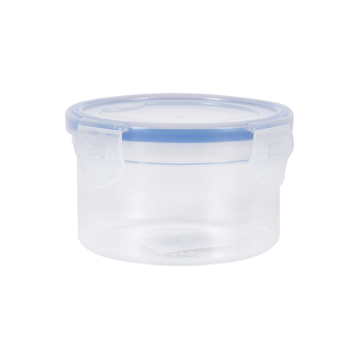 Royalford RF419APB Airtight Food Storage Container | Leak Proof Round Plastic Box | Silicone Seal | Locking Clips | BPA Free Durable Kitchen Storage Jar |Easy to clean
