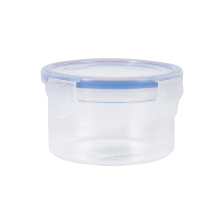 Royalford RF419APB Airtight Food Storage Container | Leak Proof Round Plastic Box | Silicone Seal | Locking Clips | BPA Free Durable Kitchen Storage Jar |Easy to clean