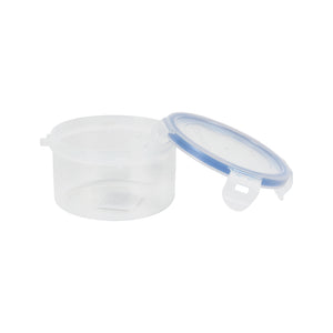 Royalford RF419APB Airtight Food Storage Container | Leak Proof Round Plastic Box | Silicone Seal | Locking Clips | BPA Free Durable Kitchen Storage Jar |Easy to clean