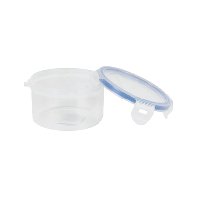 Royalford RF419APB Airtight Food Storage Container | Leak Proof Round Plastic Box | Silicone Seal | Locking Clips | BPA Free Durable Kitchen Storage Jar |Easy to clean