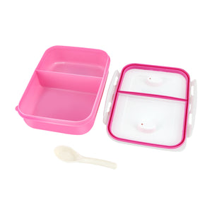 Royalford RF4398PN lunch box| durable food storage container with secure lid, lightweight| food-grade material, easy to carry, ideal for school, office& daily use|