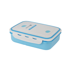 Royalford RF4398 Airtight Lunch Box 1200ML| 2 compartments and spoon with BPA-free and leakproof design| durable and lightweight, ideal for school, office, trave|