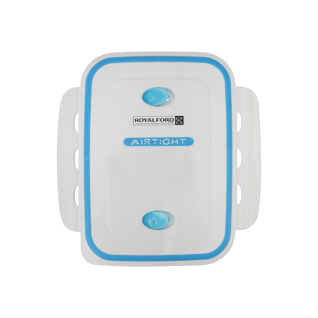 Royalford RF4398 Airtight Lunch Box 1200ML| 2 compartments and spoon with BPA-free and leakproof design| durable and lightweight, ideal for school, office, trave|