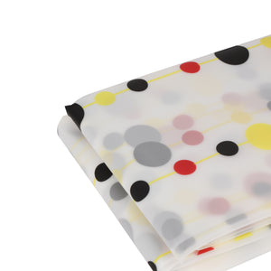 Royalford RF4684 PEVA Shower Curtain | 180x180cm Size | Waterproof PVC Free Bathroom Curtain | 12 Grommets, Odorless, Chlorine Free & Non-Toxic Water Repellent Material
