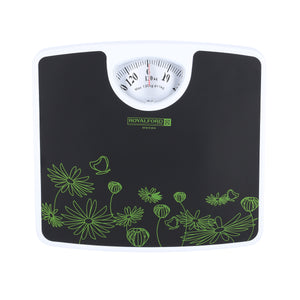 Royalford RF4818 Mechanical Health Scale | Analog Weighing Scale  | Non-slip platform | Durable construction | Compact & slim profile | Reliable & consistent measurements