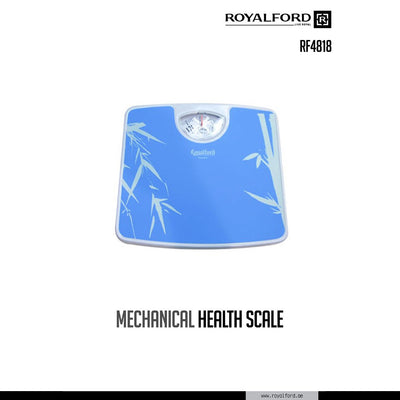 Royalford RF4818 Mechanical Health Scale | Analog Weighing Scale  | Non-slip platform | Durable construction | Compact & slim profile | Reliable & consistent measurements