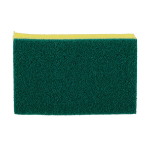 RoyalFord RF4852 SS Rosele Wilkin’s Sponge Scrubbers Nail Saver | 2 Pcs Heavy Duty Kitchen Cleaning Sponges |Long Lasting Dual Layer Tough Scrub | Durable Grip Design