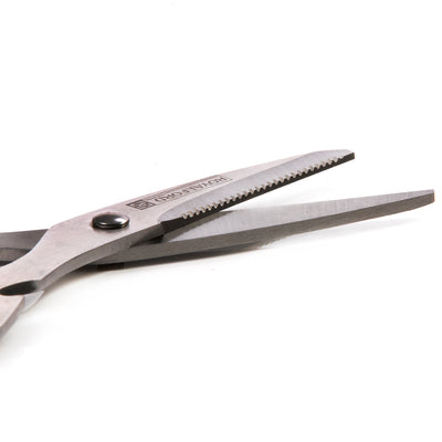 Royalford RF491S 3-in-1 Kitchen Scissors| stainless steel blades offers cutting, nut cracking, and bottle opening functions| ergonomic grip and hygienic design|