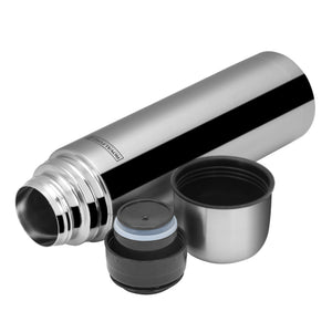 Royalford RF4946 350ML Vacuum Bottle | Stainless Steel Insulated Flask | Double Wall Thermal Bottle for Hot & Cold Drinks | Portable Travel Coffee & Water Bottle