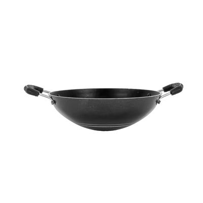 Royalford RF4952 21.5cm Appam Pan with Lid | Non Stick Cookware | Deep Curved Design for Perfect Appam Cooking |  Even Heat Distribution | Heat Resistant Handles