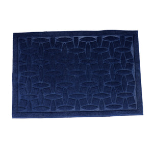 Royalford RF4953 Door Mat| Anti-Slip, Durable Indoor & Outdoor Entrance Floor Mat| Textured Surface, Dirt Trapping Design, Easy Clean, Long Lasting and Stylish Home Use|