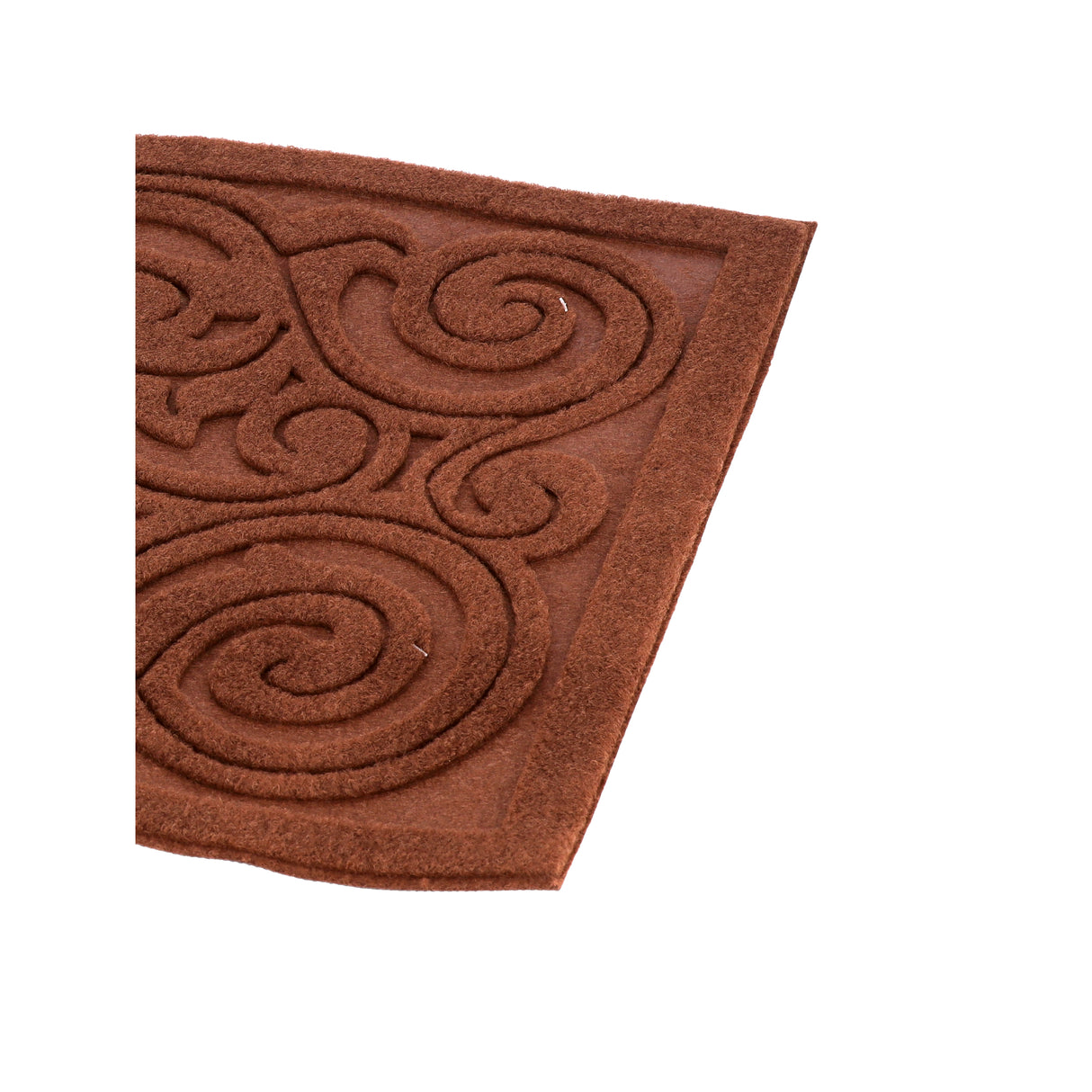 Royalford RF4956 Anti-Slip Door Mat| Indoor & Outdoor Nylon Durable Decorative Floor Mat| Strong Grip Backing, Dirt Trapping Surface & Easy to Clean Stylish Entrance Rug|