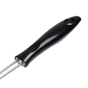 Royalford RF5023 stainless steel spider strainer| durable mesh & ergonomic handle| ideal for frying, skimming & straining food| heat resistant & easy to clean|