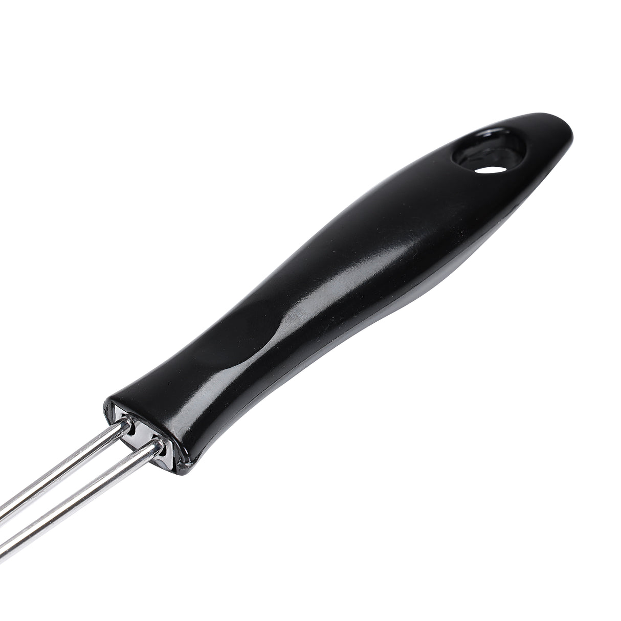 Royalford RF5024 stainless steel skimmer| wide mesh, ergonomic handle, ideal for frying, straining & lifting food| heat resistant & easy to clean for daily use|
