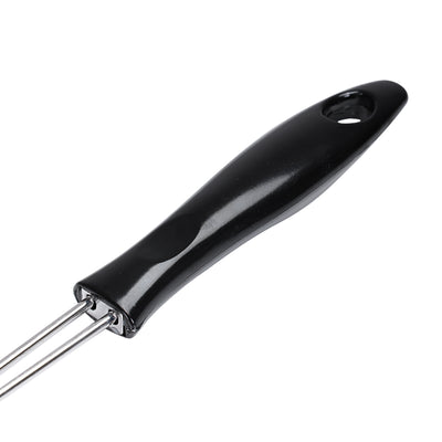 Royalford RF5024 stainless steel skimmer| wide mesh, ergonomic handle, ideal for frying, straining & lifting food| heat resistant & easy to clean for daily use|