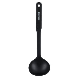 Royalford RF5055 Nylon Soup Ladle | Heat Resistant Kitchen Serving Spoon | Non Stick Safe|  Ergonomic Long Handle |  Dishwasher Safe Nylon Soup Ladle | Easy to Use