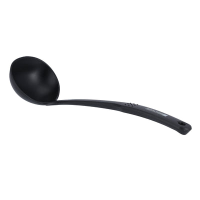 Royalford RF5055 Nylon Soup Ladle | Heat Resistant Kitchen Serving Spoon | Non Stick Safe|  Ergonomic Long Handle |  Dishwasher Safe Nylon Soup Ladle | Easy to Use