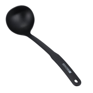 Royalford RF5055 Nylon Soup Ladle | Heat Resistant Kitchen Serving Spoon | Non Stick Safe|  Ergonomic Long Handle |  Dishwasher Safe Nylon Soup Ladle | Easy to Use