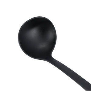 Royalford RF5055 Nylon Soup Ladle | Heat Resistant Kitchen Serving Spoon | Non Stick Safe|  Ergonomic Long Handle |  Dishwasher Safe Nylon Soup Ladle | Easy to Use