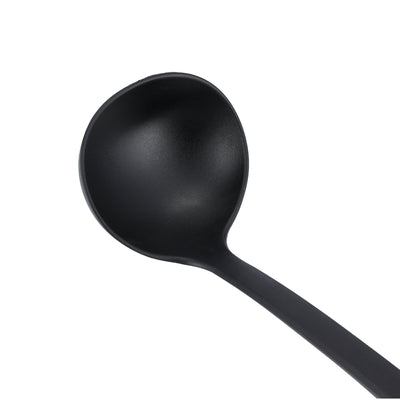Royalford RF5055 Nylon Soup Ladle | Heat Resistant Kitchen Serving Spoon | Non Stick Safe|  Ergonomic Long Handle |  Dishwasher Safe Nylon Soup Ladle | Easy to Use