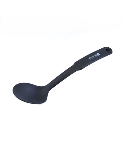 Royalford RF5057 Nylon Serving Spoon | Heat Resistant Non Stick Kitchen Spoon | Durable Ergonomic Handle | Cooking & Serving Spoon for Rice and Curry | Easy To Clean