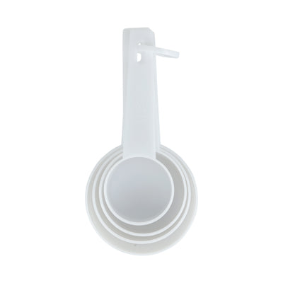 Royalford RF5060 4PCS Measuring Cup Set | Plastic Kitchen Measuring Cups | Durable  | Easy Grip | Accurate Baking Cooking Tools |  Lightweight & Dishwasher Safe Design