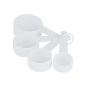 Royalford RF5060 4PCS Measuring Cup Set | Plastic Kitchen Measuring Cups | Durable  | Easy Grip | Accurate Baking Cooking Tools |  Lightweight & Dishwasher Safe Design