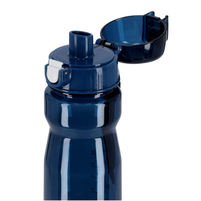 Royalford RF5224BL 750ML BPA Free Water Bottle | Leak Proof Flip Lock  Bottle for Hot & Cold Drinks | Eco-Friendly Polymer Sports Water Bottle with Measurement Markings