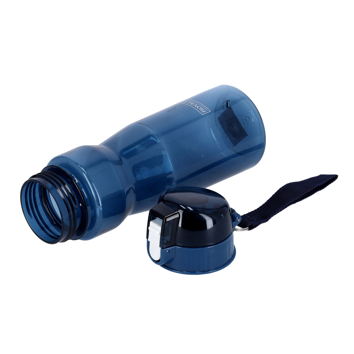 Royalford RF5224BL 750ML BPA Free Water Bottle | Leak Proof Flip Lock  Bottle for Hot & Cold Drinks | Eco-Friendly Polymer Sports Water Bottle with Measurement Markings