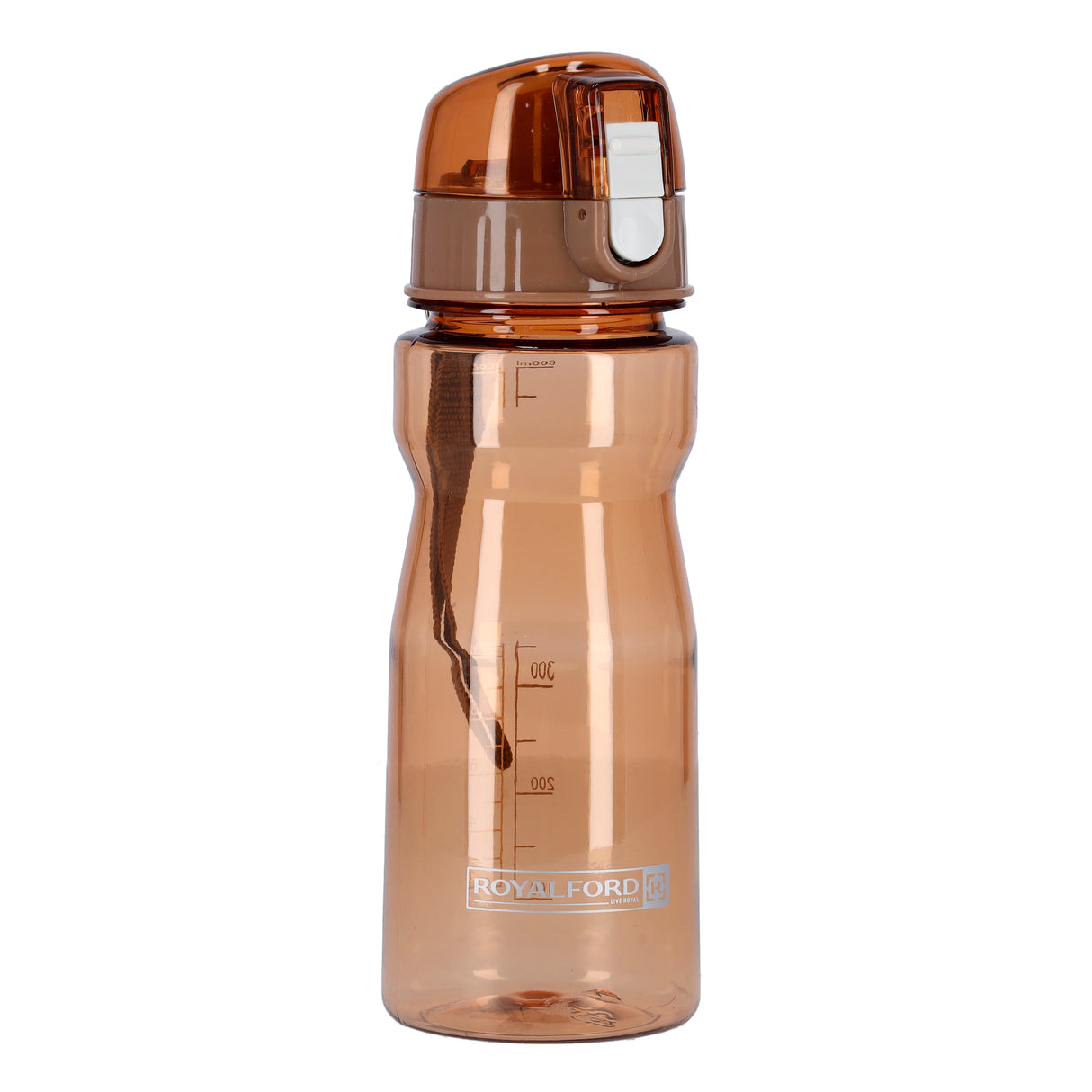 Royalford RF5225COF 550ml Water Bottle| BPA-Free Leak Proof with Durable Bottle| Suitable for Hot & Cold Drinks, Flip Top Lid and Eco-Friendly Portable for Daily Use|