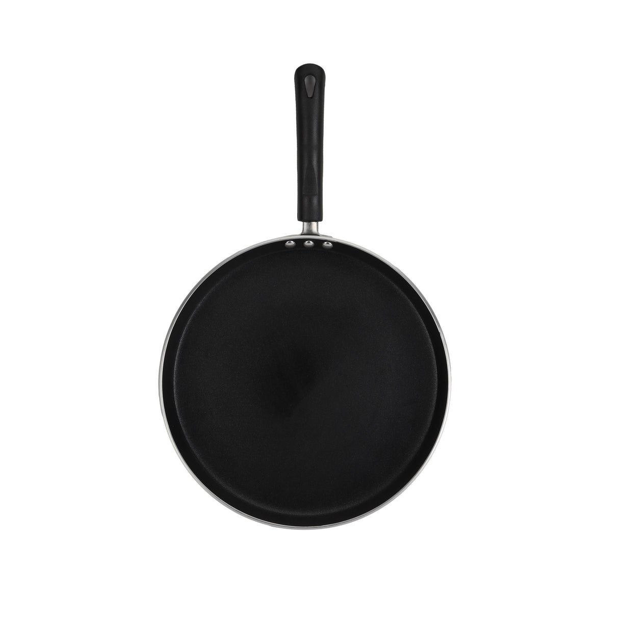 Royalford RF5332 Non-Stick Dosa Tawa 28cm | 3 Layer DuPont Coated Aluminium Flat Pan | Suitable for Dosa, Roti, Chapati with Even Heat Distribution for Everyday Cooking