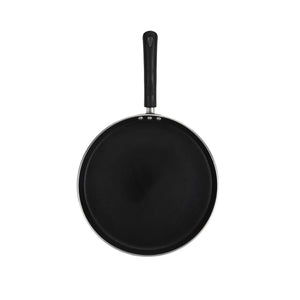 Royalford RF5332 Non-Stick Dosa Tawa 28cm | 3 Layer DuPont Coated Aluminium Flat Pan | Suitable for Dosa, Roti, Chapati with Even Heat Distribution for Everyday Cooking
