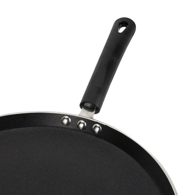 Royalford RF5332 Non-Stick Dosa Tawa 28cm | 3 Layer DuPont Coated Aluminium Flat Pan | Suitable for Dosa, Roti, Chapati with Even Heat Distribution for Everyday Cooking