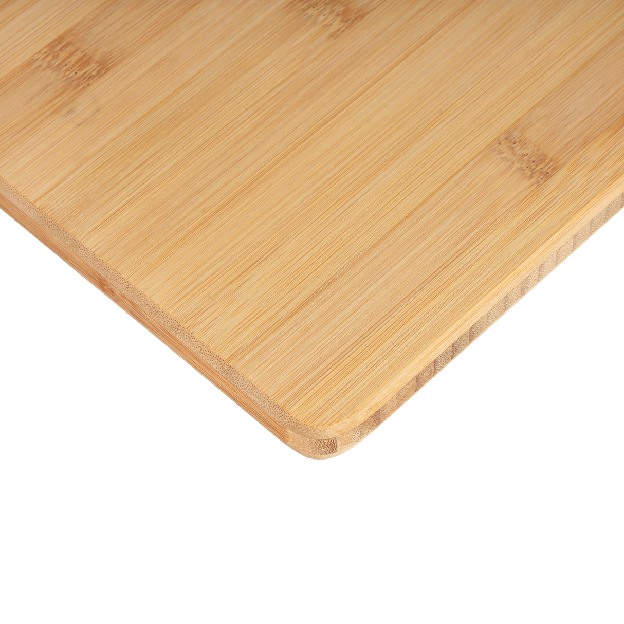 Royalford RF5380 Organic Bamboo Cutting Board | Ergonomic Handle |  Eco-Friendly, Durable & Naturally Antibacterial Kitchen Chopping Board for Vegetables, Meat & Bread