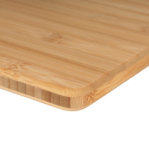 Royalford RF5381 Organic Bamboo Cutting Board | Eco-Friendly Natural Antibacterial Chopping Board | Durable Thick Kitchen Cutting Surface for Home & Professional Use