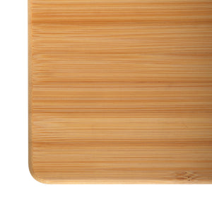 Royalford RF5381 Organic Bamboo Cutting Board | Eco-Friendly Natural Antibacterial Chopping Board | Durable Thick Kitchen Cutting Surface for Home & Professional Use