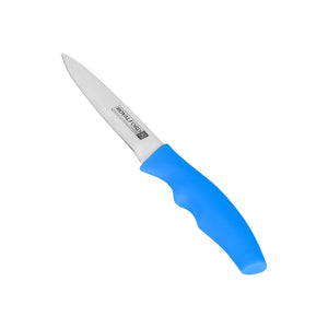 Royalford RF5387 Utility Knife Set | 3 Pieces Stainless Steel Kitchen Knives with Ergonomic Non-Slip Handles |  Multipurpose Cutting Knives for Fruits, Vegetables & Meat