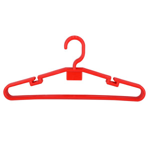 Royalford RF5426RD plastic hanger set| lightweight hangers with ergonomic design | smooth edges, strong grip and ideal for organizing clothes neatly in wardrobes|
