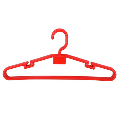 Royalford RF5426RD plastic hanger set| lightweight hangers with ergonomic design | smooth edges, strong grip and ideal for organizing clothes neatly in wardrobes|