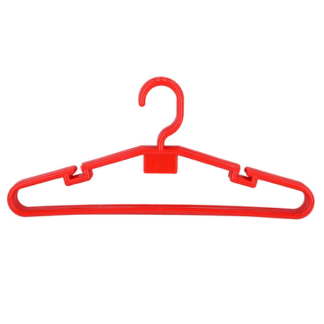 Royalford RF5426RD plastic hanger set| lightweight hangers with ergonomic design | smooth edges, strong grip and ideal for organizing clothes neatly in wardrobes|