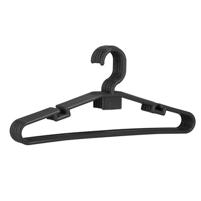 Royalford RF5426 cloth hanger set 5pcs| made from durable plastic, lightweight and space saving design| smooth finish, ideal for organizing clothes in wardrobe|