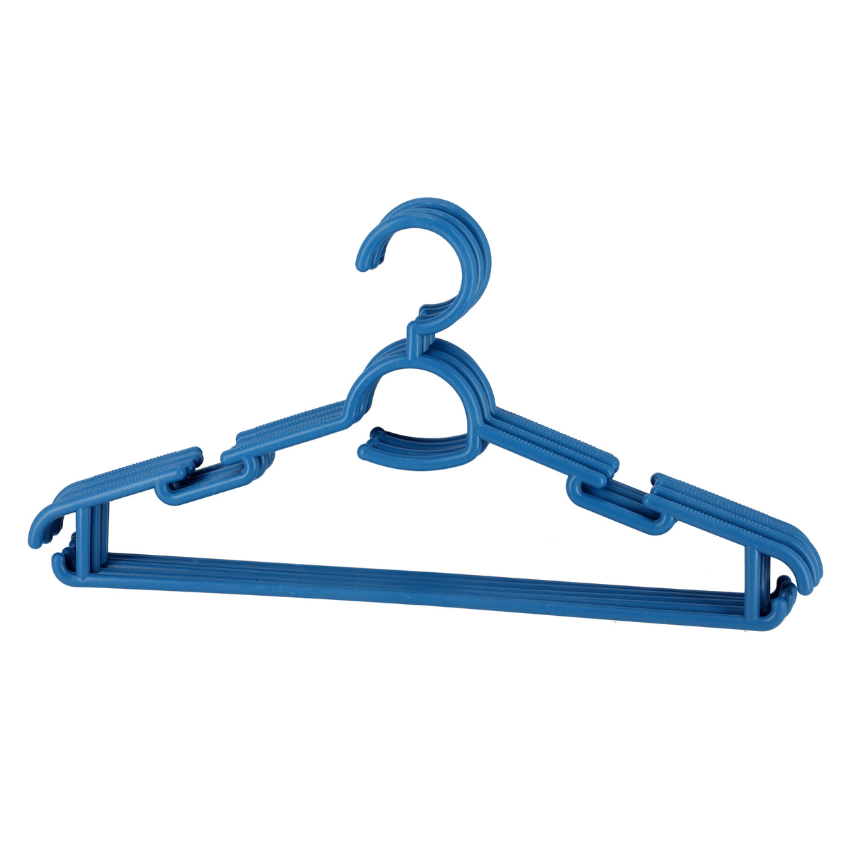 Royalford RF5428N plastic hanger set | durable hangers with anti-slip design| 360° swivel hook, and sturdy build, perfect for organizing clothes neatly at home|