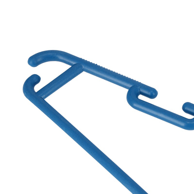 Royalford RF5428N plastic hanger set | durable hangers with anti-slip design| 360° swivel hook, and sturdy build, perfect for organizing clothes neatly at home|