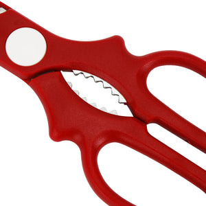 Royalford RF5839 kitchen scissors| stainless steel blades with ergonomic grip and multipurpose design| ideal for cutting meat, vegetables, herbs, packaging and more use|