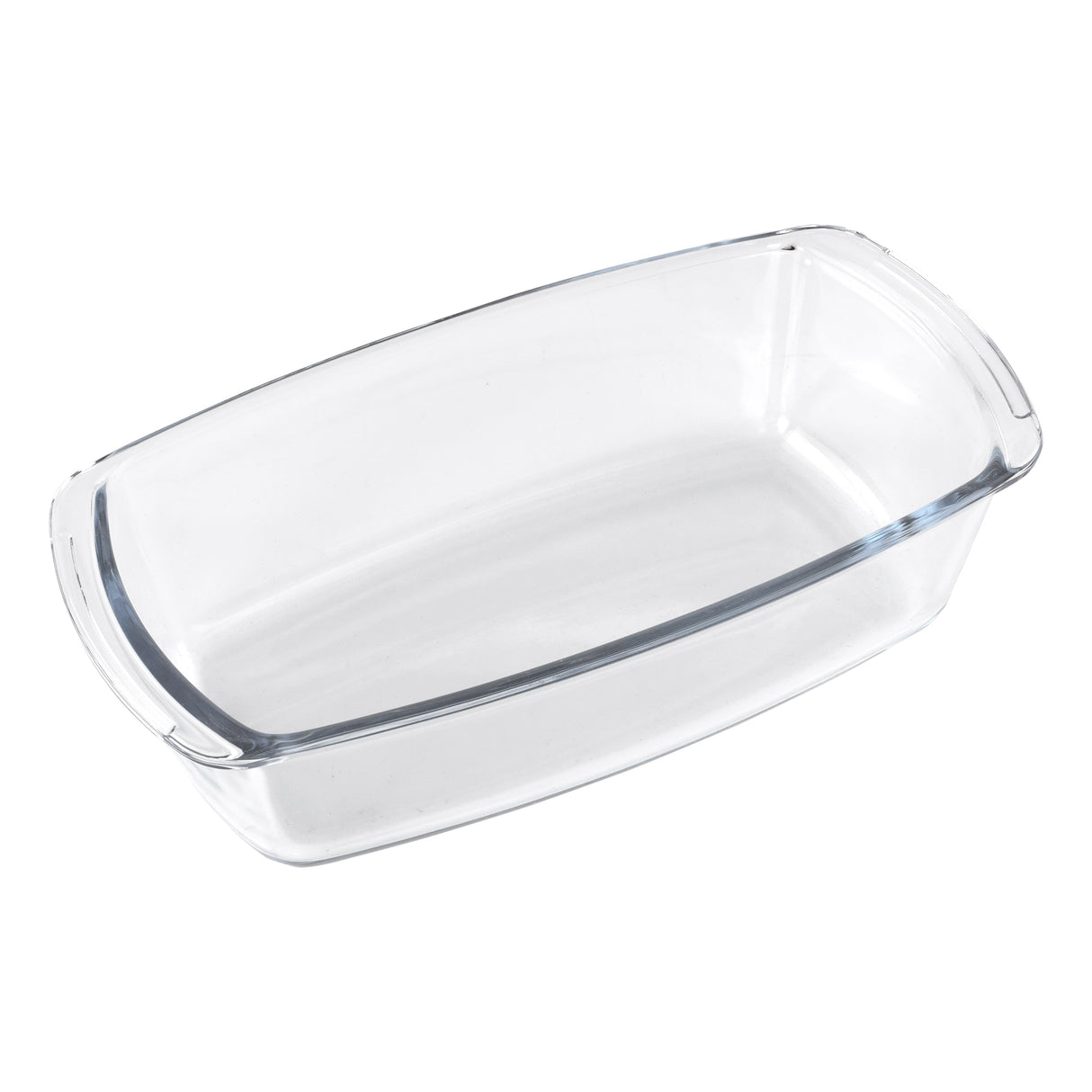 Royalford RF8809 1.8L Borosilicate Glass Loaf Dish | Rectangular Oven Safe Baking Dish for Bread, Cake, Meatloaf | Microwave, Freezer & Dishwasher Safe  Durable Design